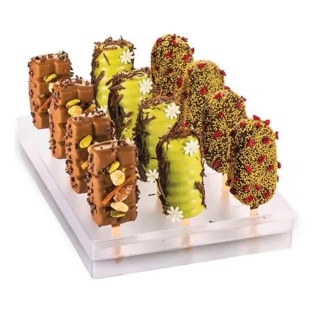 Espositore Gelati Stecco Espogel Up Trasparente SILIKOMART