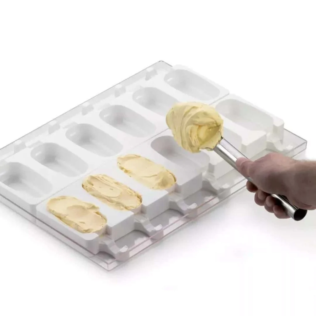 Set 2 Stampi Stecco Gelato 6 Magnum Classic SILIKOMART