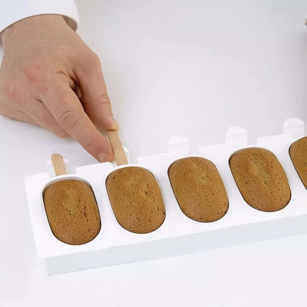 Set 2 Stampi Stecco Gelato 6 Magnum Classic SILIKOMART