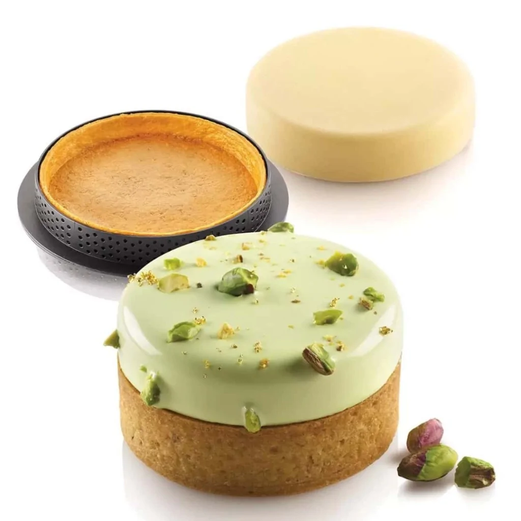 Kit Stampo Klassik con 6 Anelli Tarte Ring ø 7 cm SILIKOMART