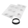 Kit Stampo Klassik con 6 Anelli Tarte Ring ø 7 cm SILIKOMART