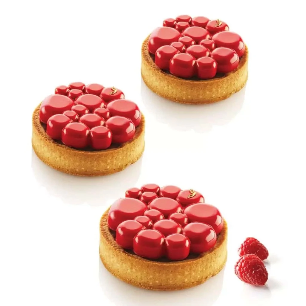 Kit Stampo Paradis con 6 Anelli Tarte Ring ø 8 cm SILIKOMART
