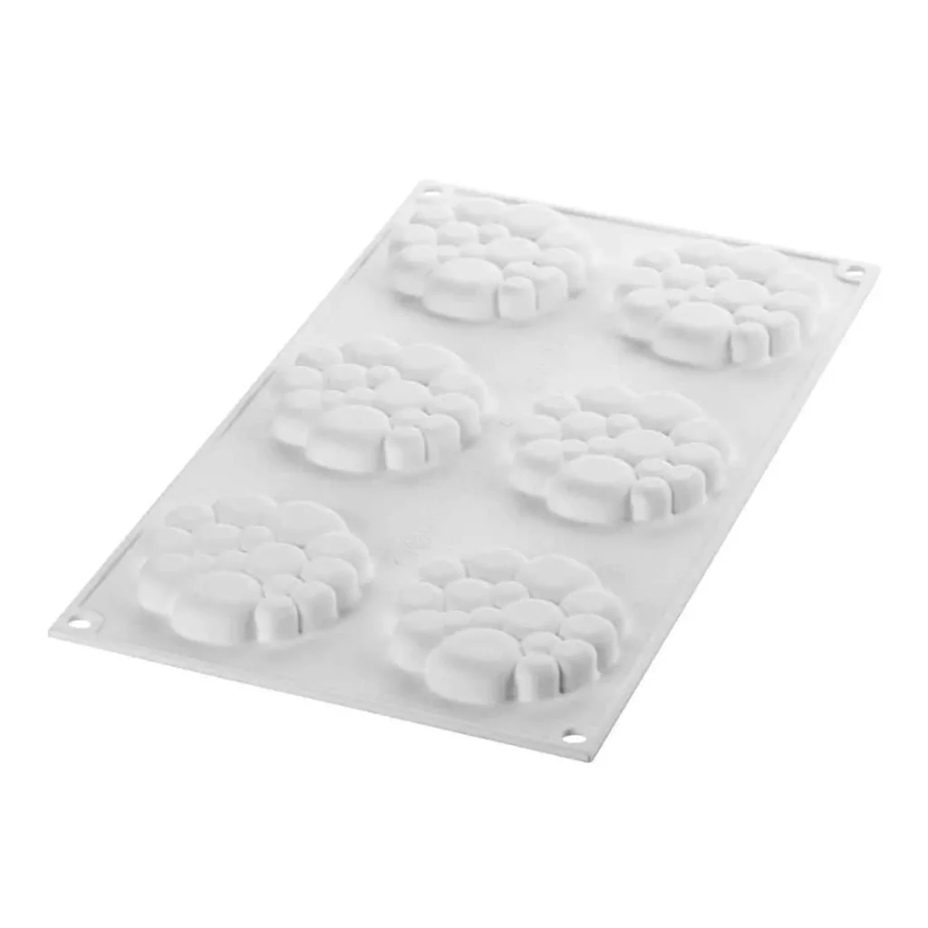 Kit Stampo Paradis con 6 Anelli Tarte Ring ø 8 cm SILIKOMART