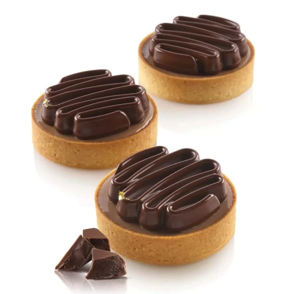 Kit Stampo Honore con 8 Anelli Tarte Ring ø 8 cm SILIKOMART