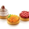 Kit Stampo Honore con 8 Anelli Tarte Ring ø 8 cm SILIKOMART