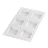 Kit Stampo Square con 6 Anelli Tarte Ring 8x8 cm SILIKOMART