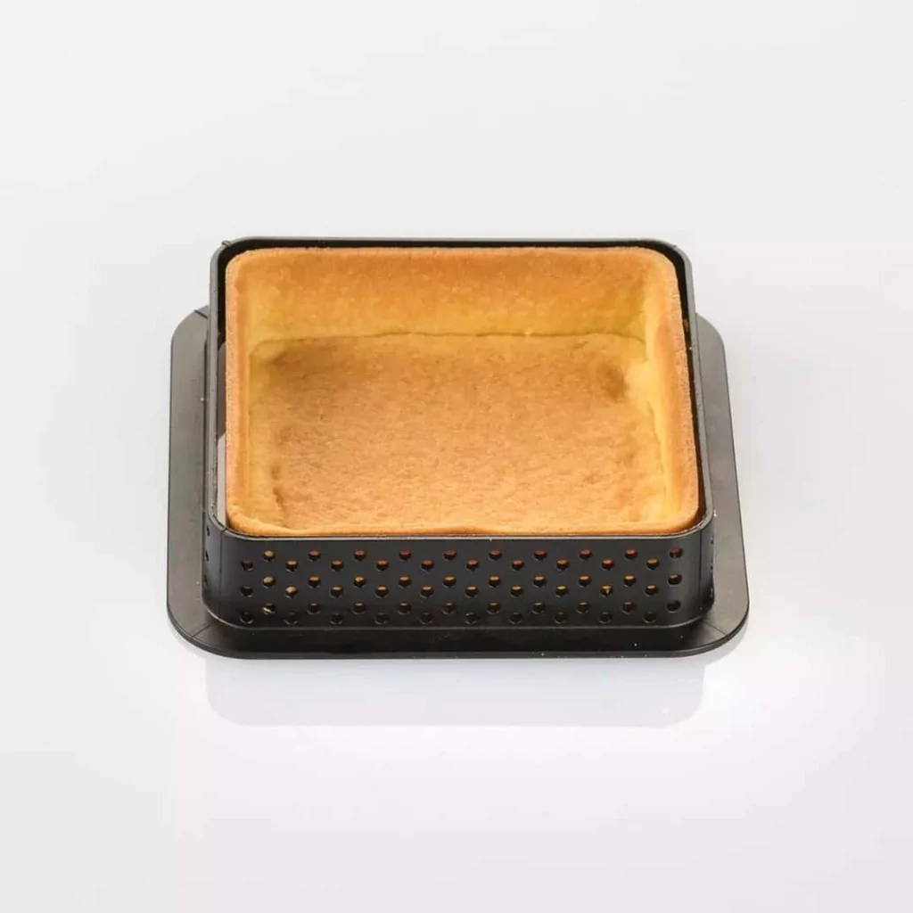 Kit Stampo Square con 6 Anelli Tarte Ring 8x8 cm SILIKOMART