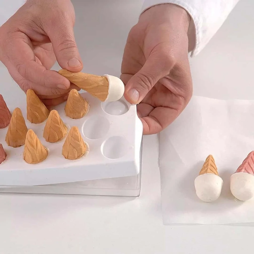 Stampo Silicone Kono Gelato ø 3 cm SILIKOMART