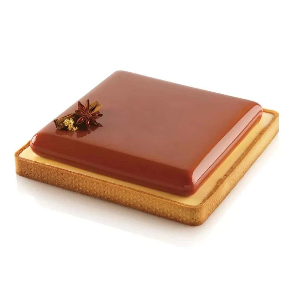 Kit Stampo Square con Anello Tarte Ring 20x20 cm SILIKOMART