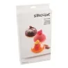 Stampo Silicone 6 Monoporzioni Semisfere 7x3,5 cm SILIKOMART