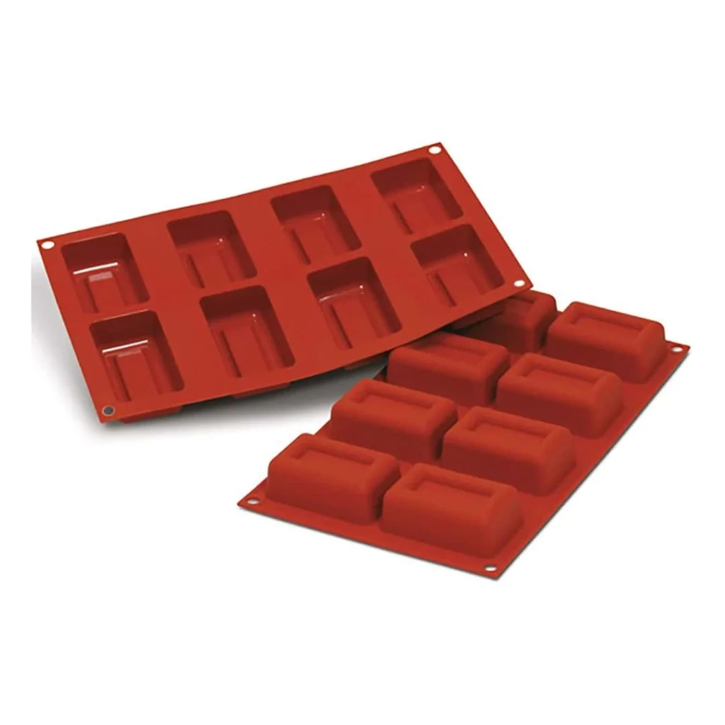 Stampo Silicone 8 Monoporzioni Big Lingotti 72x45 mm SILIKOMART