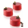 Stampo Silicone 8 Monoporzioni Cilindri 63x40 mm SILIKOMART