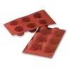 Stampo Silicone 6 Monoporzioni Big Diamond 68x45 mm SILIKOMART