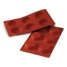Stampo Silicone 6 Monoporzioni Tartellette ø 70x20 mm SILIKOMART