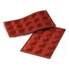 Stampo Silicone 15 Monoporzioni Tartellette ø 50x15 mm