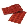 Stampo Silicone 15 Monoporzioni Semisfere ø 40x20 mm SILIKOMART