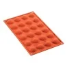 Stampo Silicone 24 Monoporzioni Semisfere ø 30x15 mm SILIKOMART