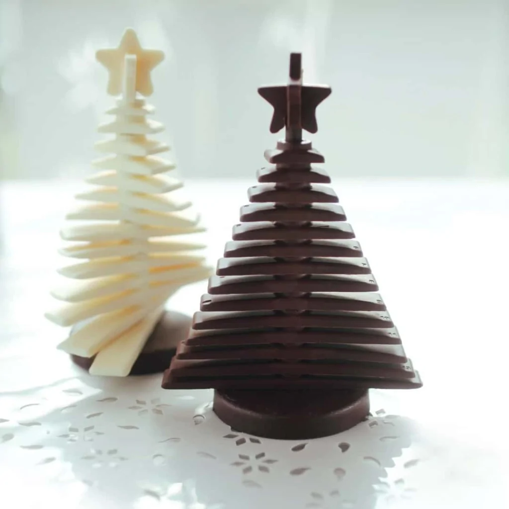 Stampo Silicone Albero di Natale 3D Tree Choc SILIKOMART