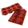 Stampo Silicone 8 Monoporzioni Cilindri 60x35 mm SILIKOMART