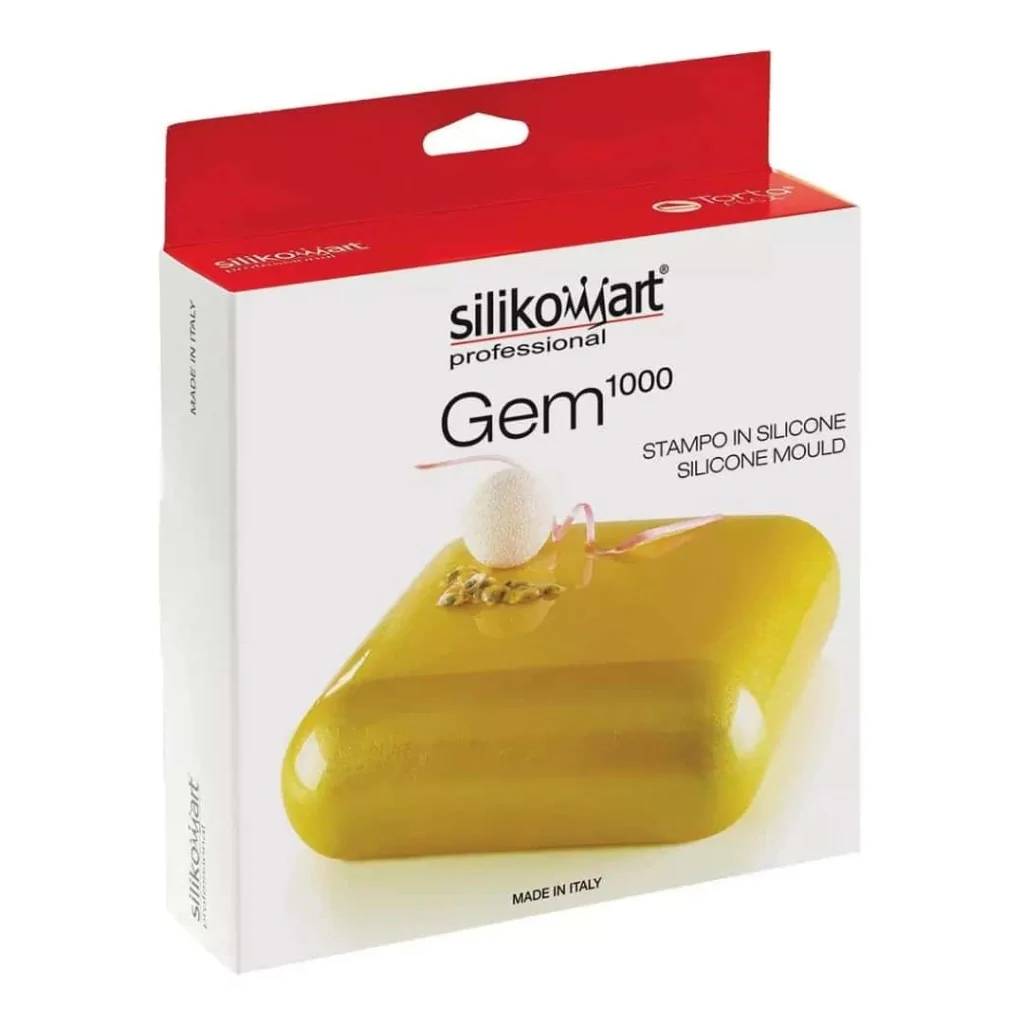 Stampo Silicone Torta Gem1000 160x160 h 50 mm SILIKOMART