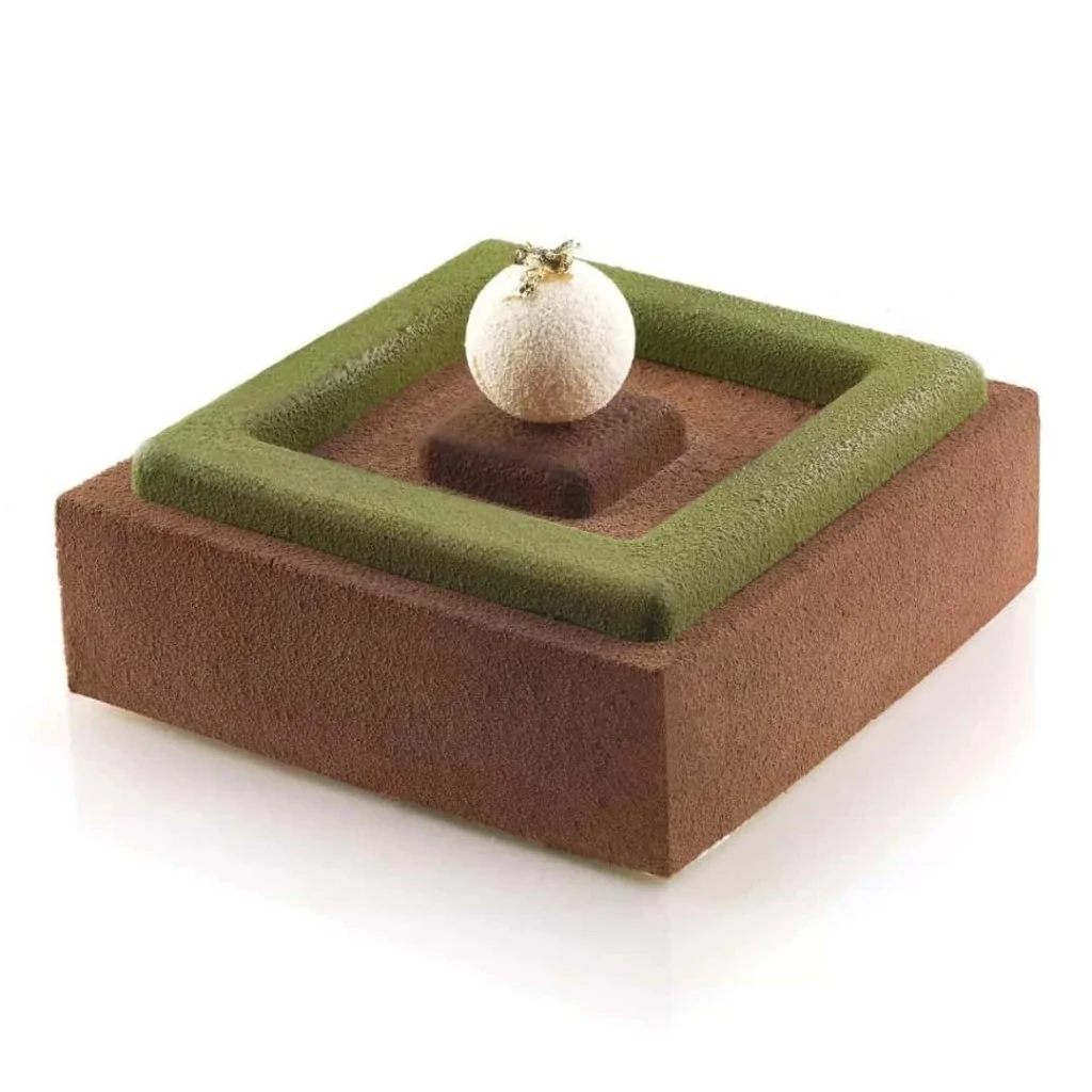 Stampo Insert Decor Torta Square 4 - 26 cm SILIKOMART