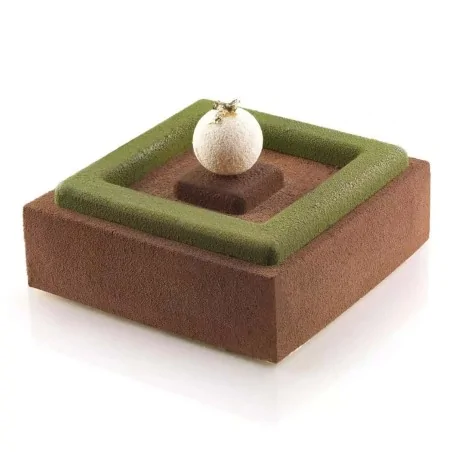 Stampo Insert Decor Torta Square 4 - 26 cm SILIKOMART