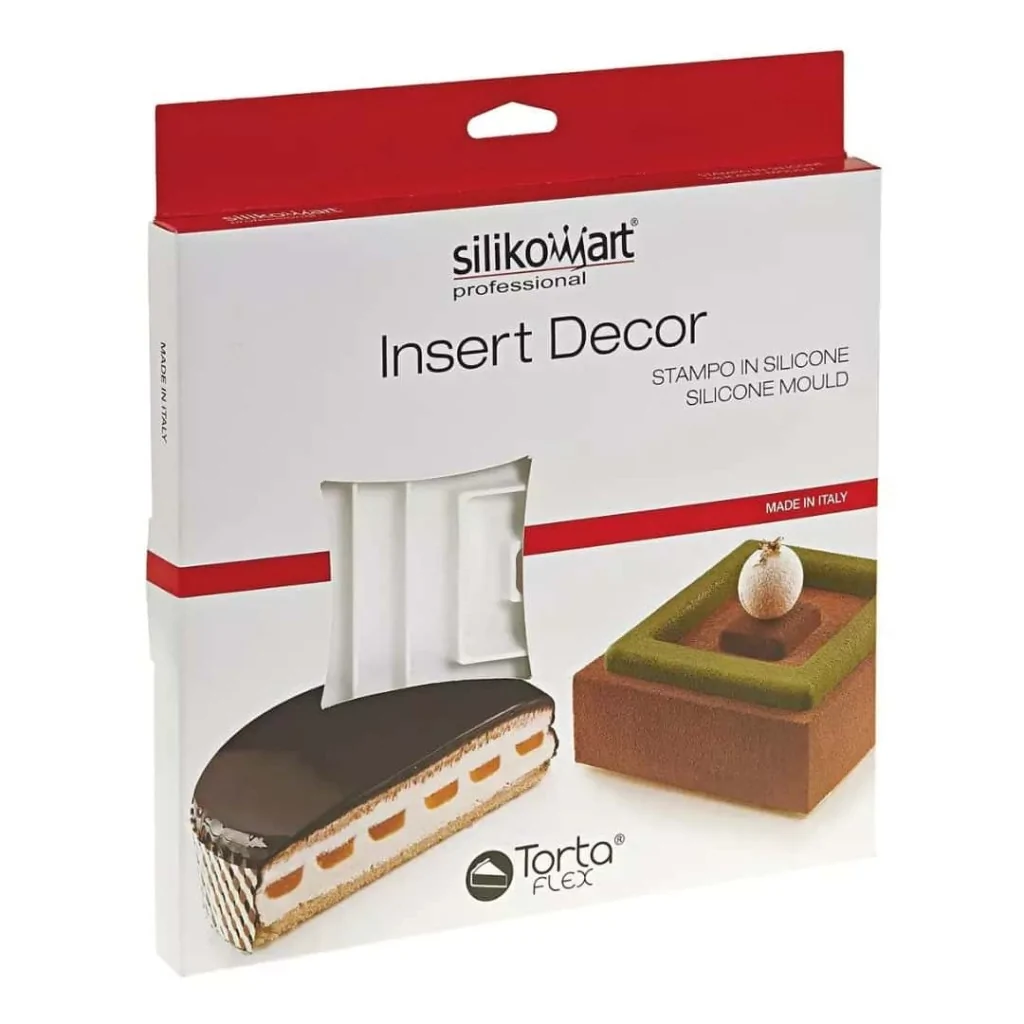 Stampo Insert Decor Torta Square 4 - 26 cm SILIKOMART