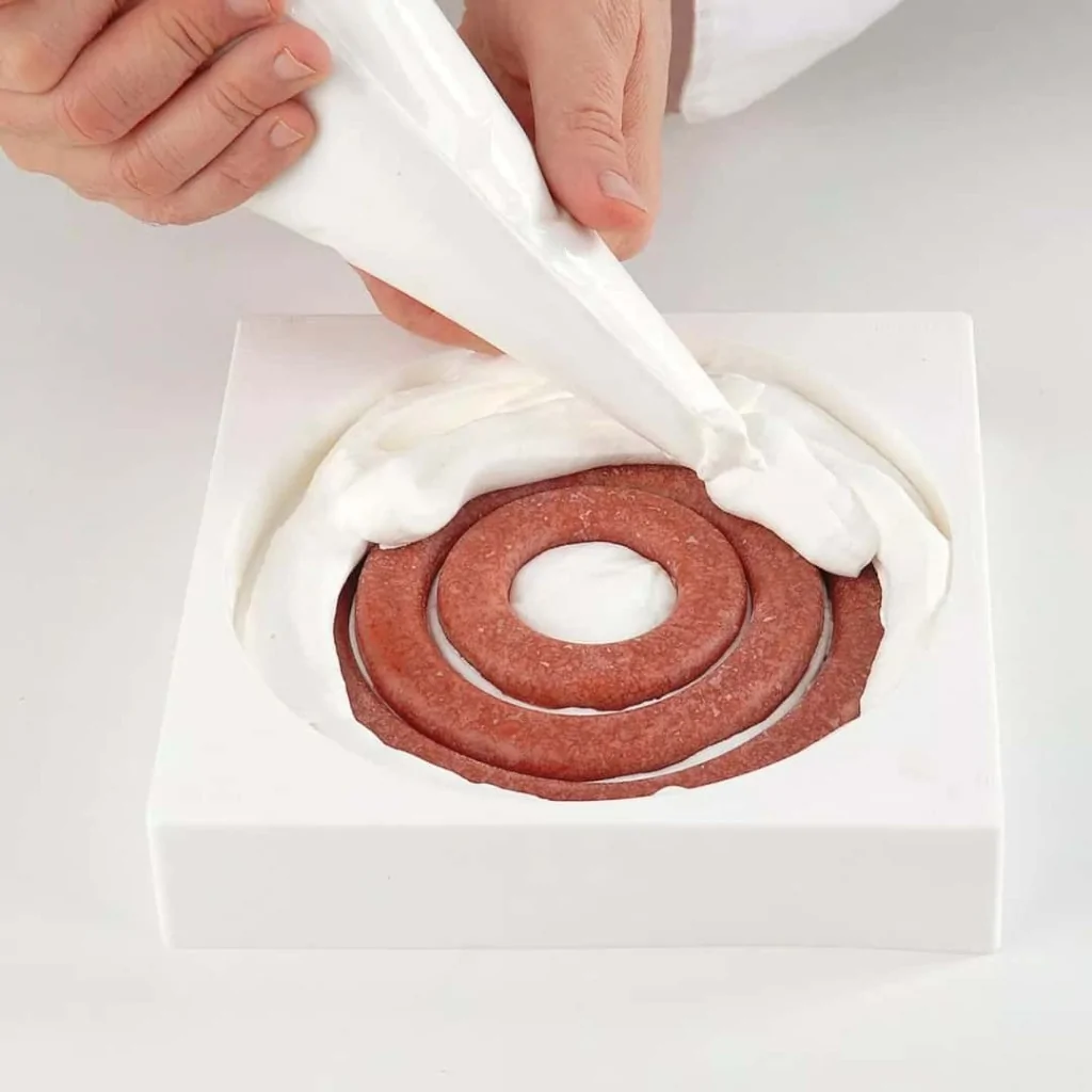 Stampo Insert Decor Torta Round 4 - 26 cm SILIKOMART