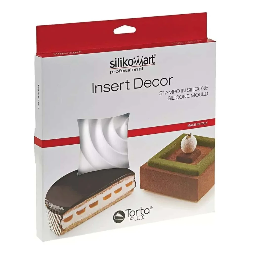 Stampo Insert Decor Torta Round 4 - 26 cm SILIKOMART