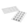 Stampo Silicone 15 Monoporzioni Tartufi 20 32x28 mm SILIKOMART
