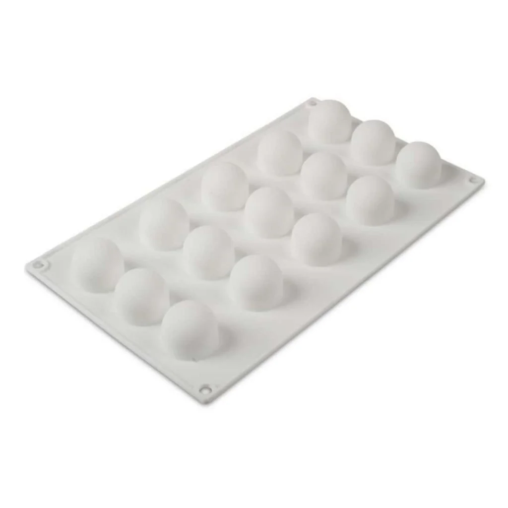 Stampo Silicone 15 Monoporzioni Tartufi 20 32x28 mm SILIKOMART