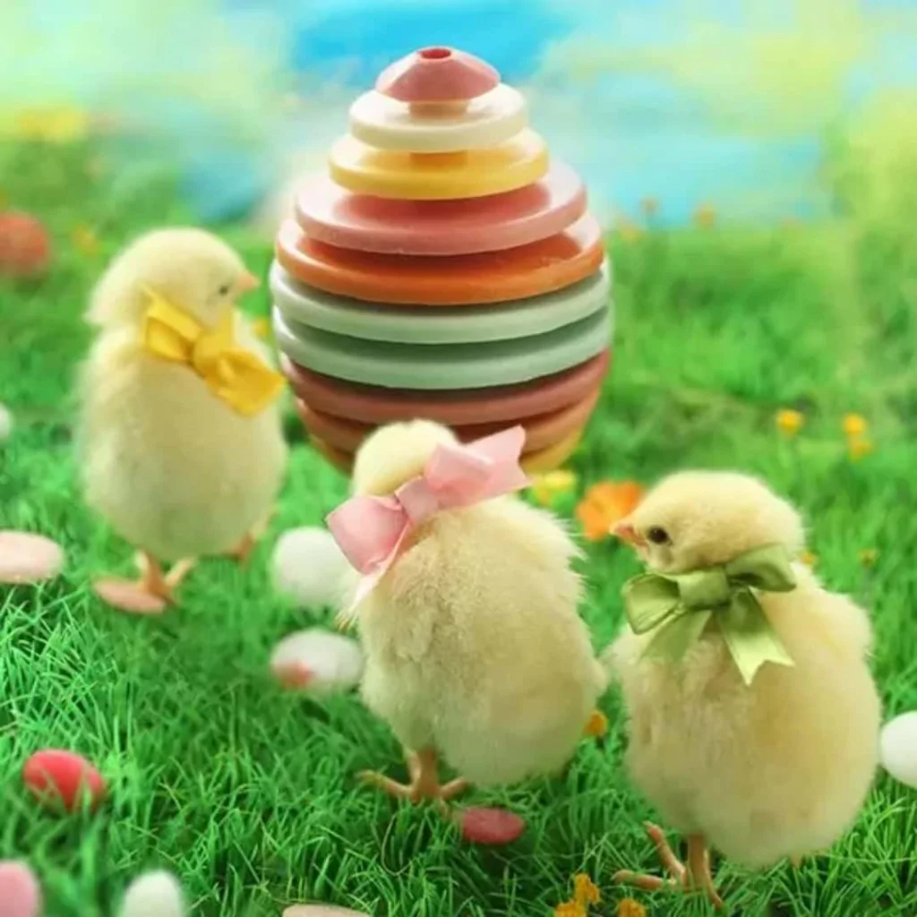 Stampo Uova di Pasqua Cioccolato 3D Egg Choc SILIKOMART