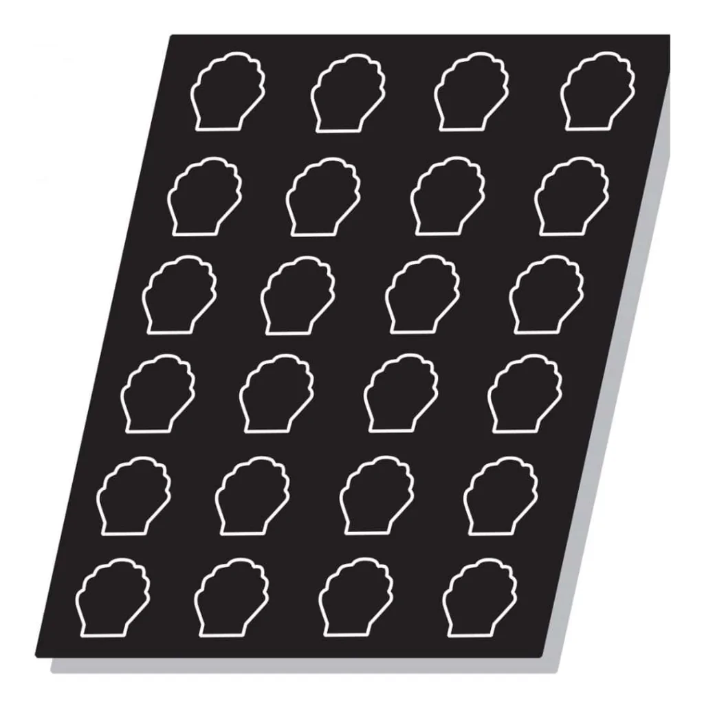 Stampo Flexipan 24 Capesante 60x40 cm SAMBONET PADERNO