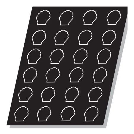 Stampo Flexipan 24 Capesante 60x40 cm SAMBONET PADERNO