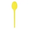 Cucchiaio Plastica Giallo 20 pz DT