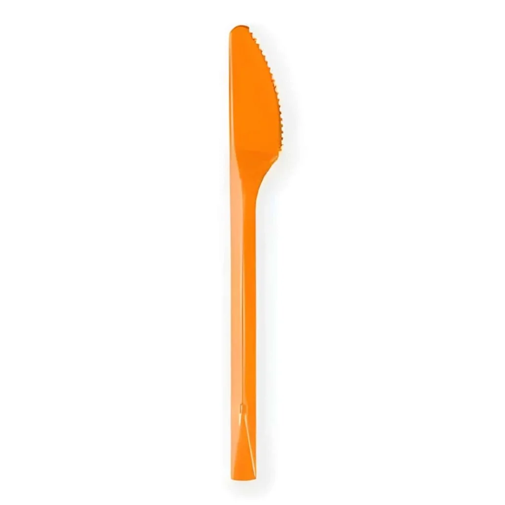 Coltelli Plastica Arancioni 20 pz DT