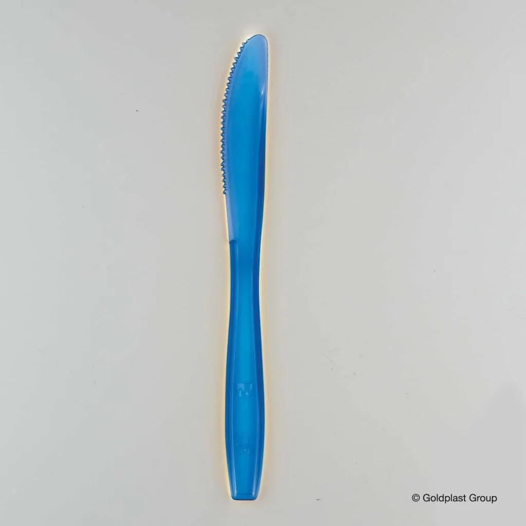 Coltelli Kristal Luxury Blu PS 50 pz GOLD PLAST
