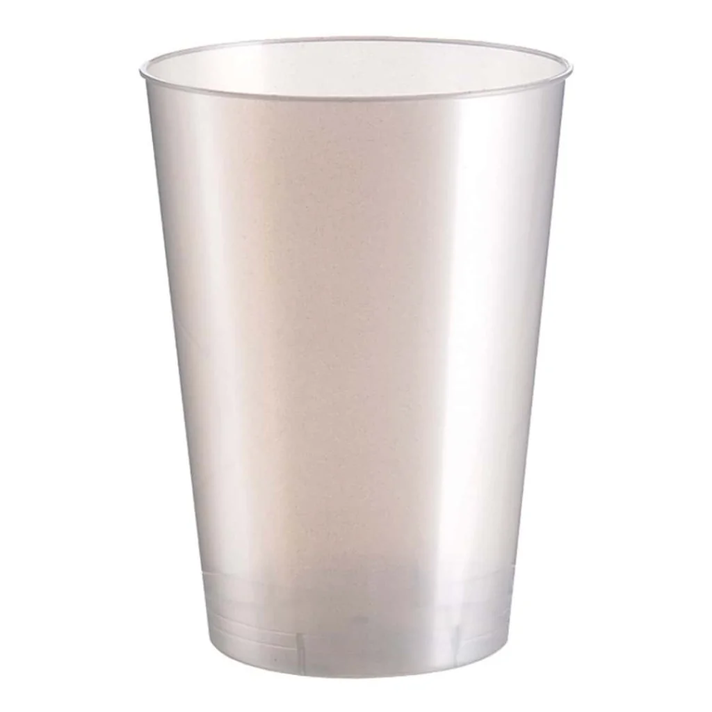 Bicchiere Moon Conico Bianco Perlè 250 cc 25pz GOLD PLAST