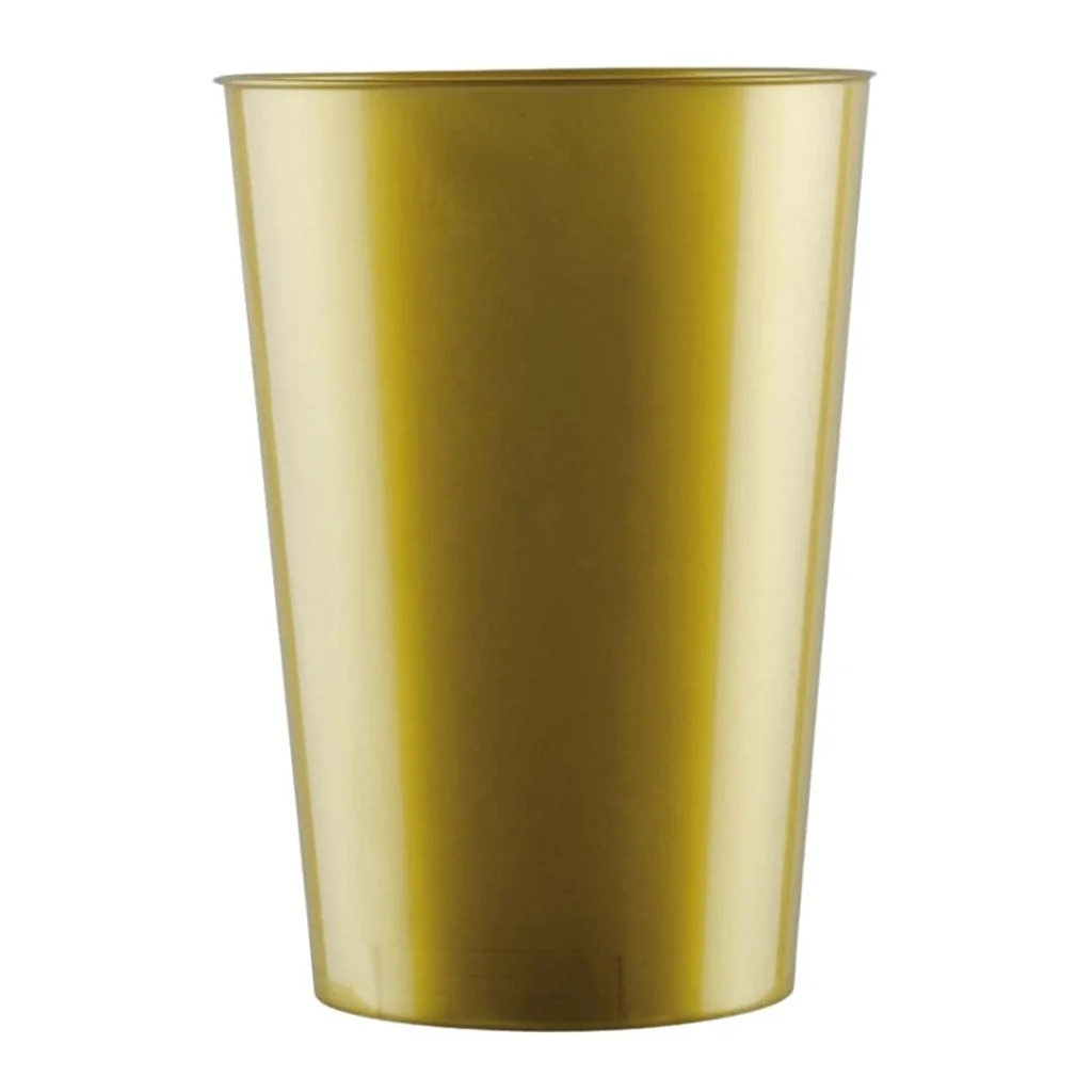 Bicchiere Moon Conico Oro 250 cc 25pz GOLD PLAST