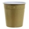 Bicchiere Bicolore Reusable Oro 230 cc DOPLA