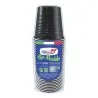 Bicchiere Bicolore Reusable Nero 230 cc DOPLA