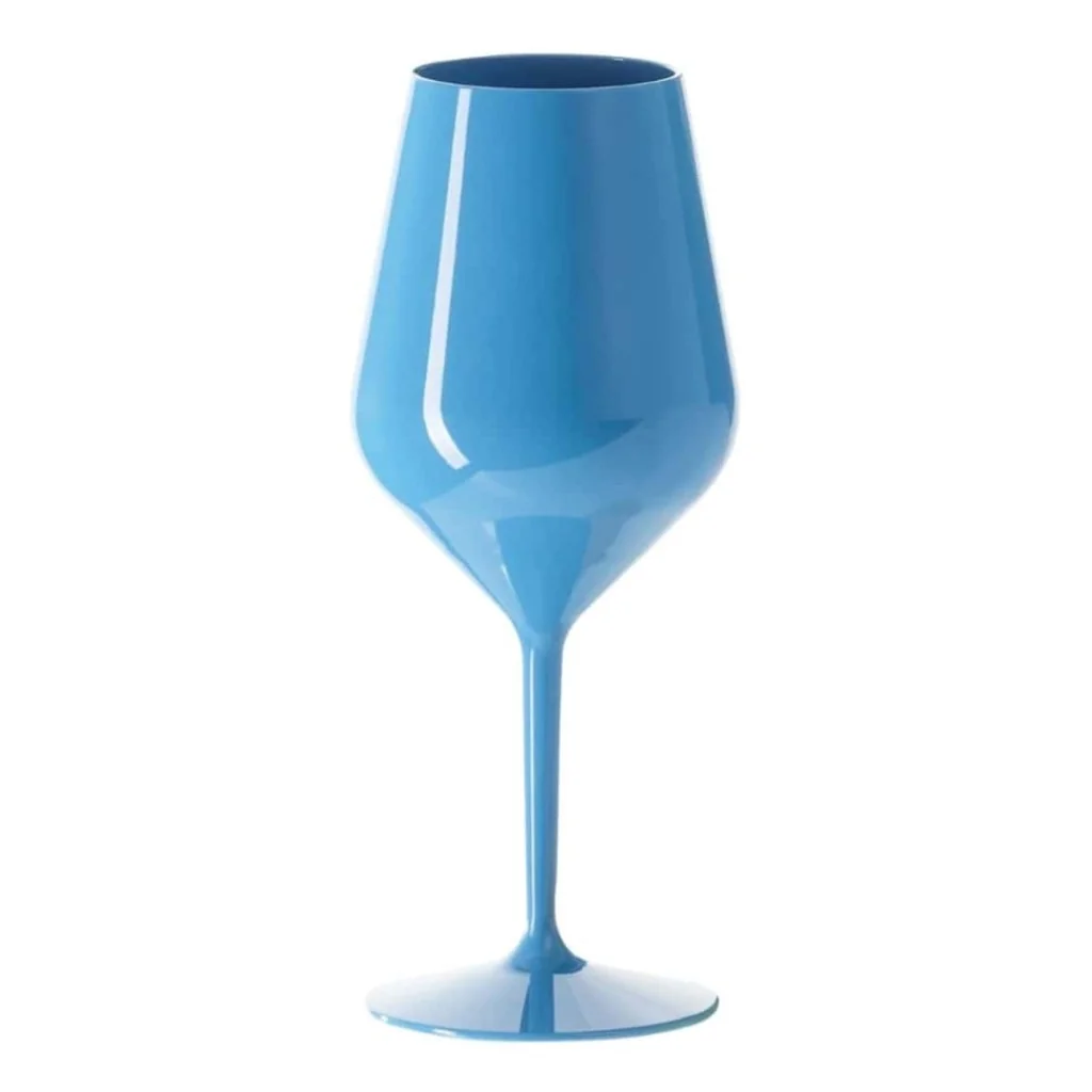 Calice Vino Cocktail Infrangibile Blu 470 cc GOLD PLAST