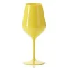 Calice Vino Cocktail Infrangibile Giallo 470 cc GOLD PLAST