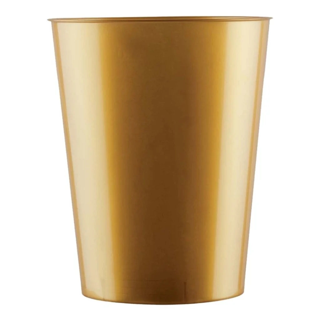 Bicchieri Moon Conici Oro 320 cc 6 pz GOLD PLAST