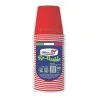 Bicchiere Bicolore Reusable Rosso 230 cc DOPLA