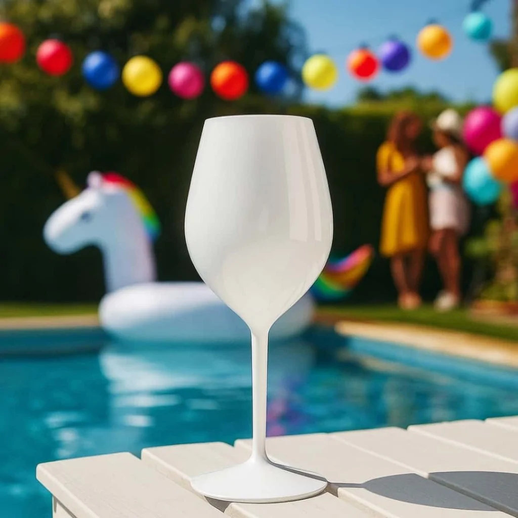 Set 6 Calici Vino Redone Bianchi Tritan 510 cc GOLD PLAST