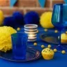 Bicchieri Moon Blu Trasparente 320 cc 20 pz GOLD PLAST
