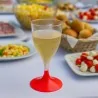 Calice Acqua Vino Easy con Gambo Colorato 200 cc 6 pz GOLD PLAST