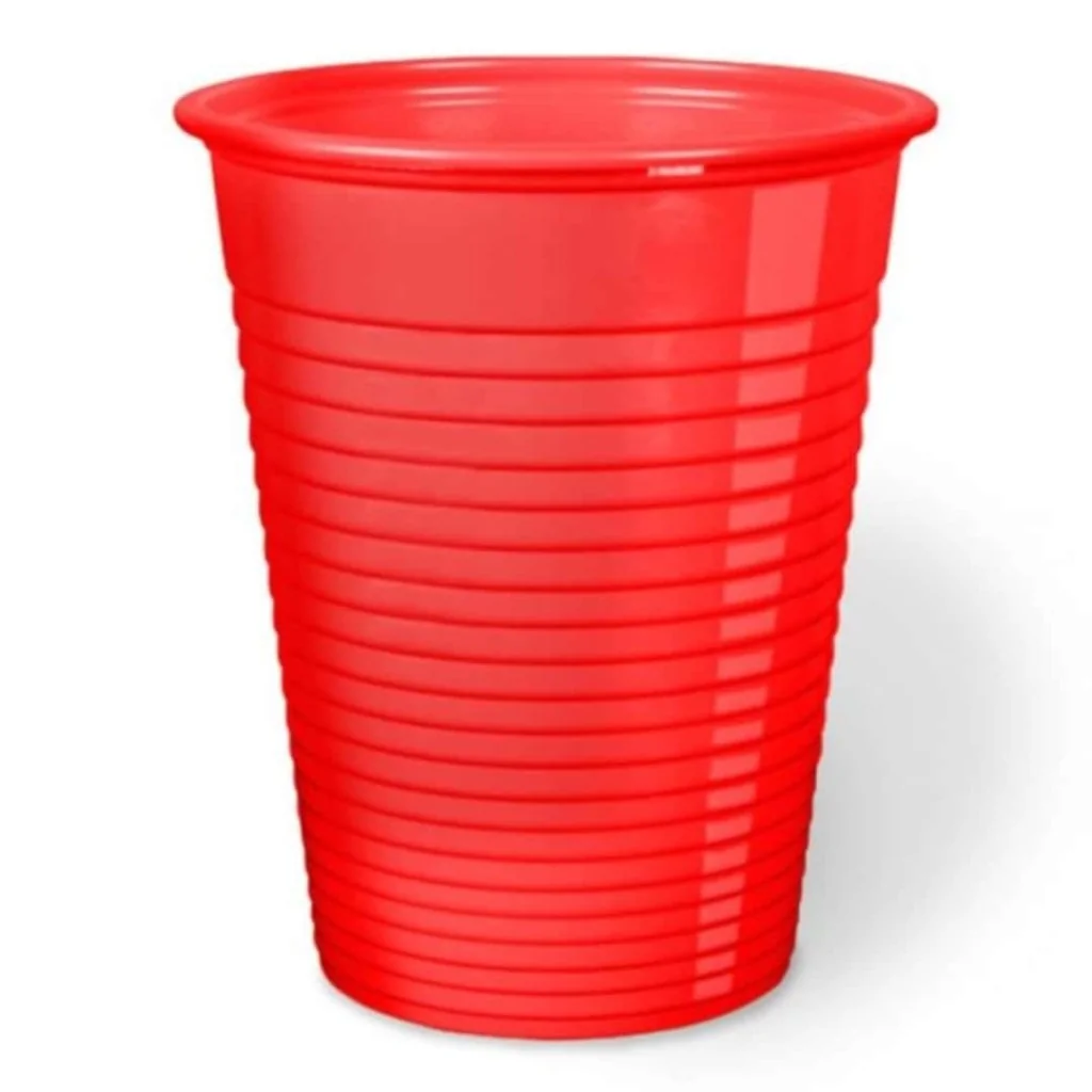Bicchiere Plastica Rossi 50 pz ARISTEA