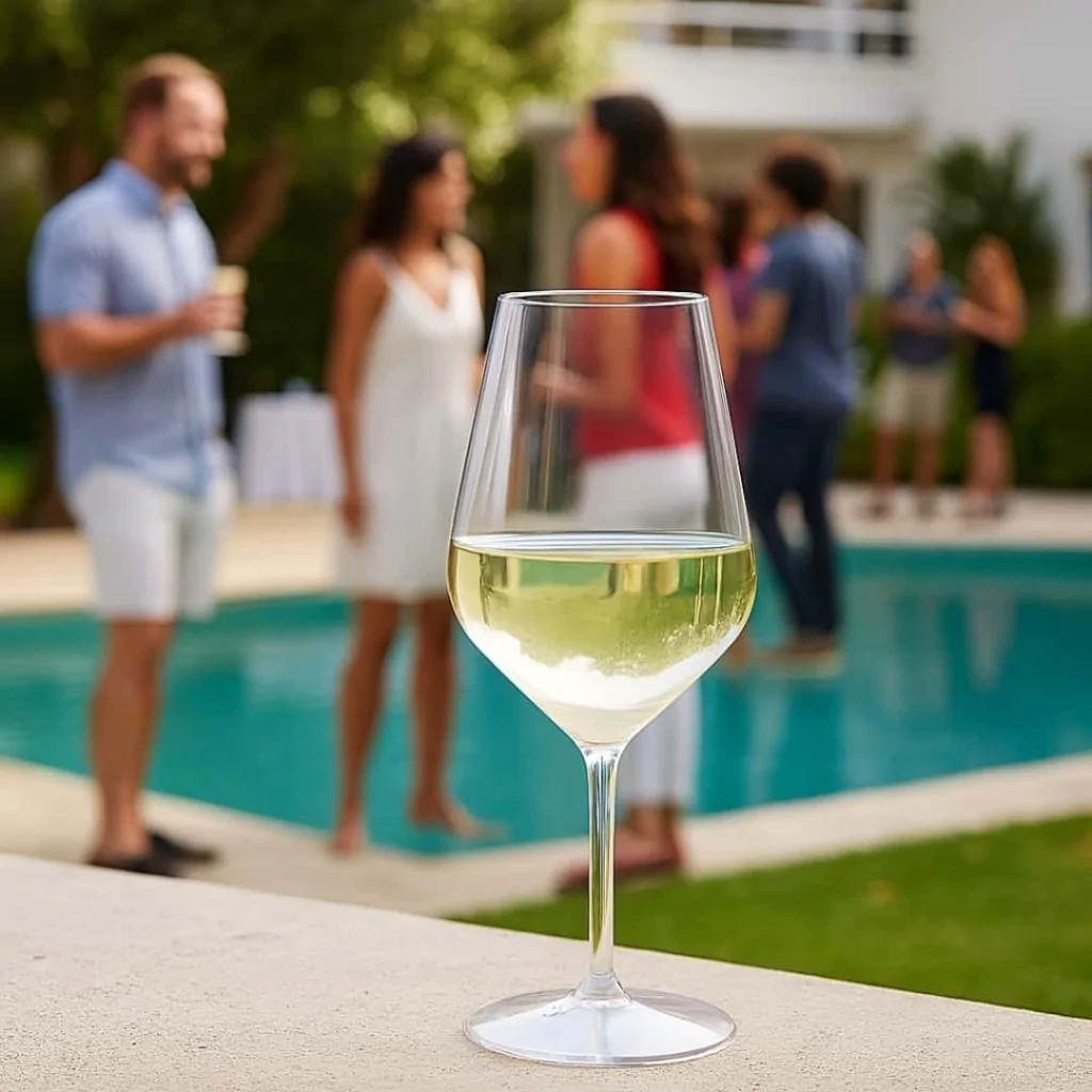 Calice Vino Cocktail Infrangibile Trasparente 470 cc GOLD PLAST
